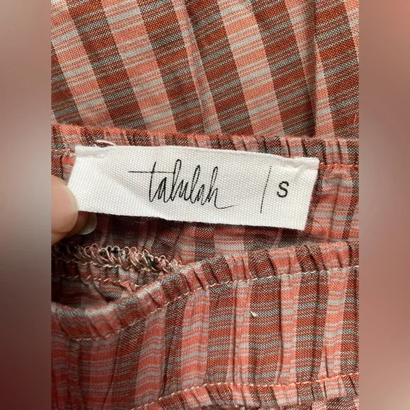 Talulah Women Straight Striped Pants Size Small - Picture 6 of 8